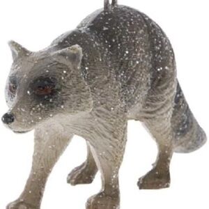 Brown Raccoon Ornament Christmas Tree Trimming Decoration Holiday Decor Gift